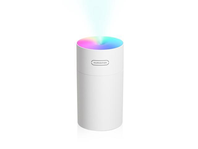 270mL Car Mist Humidifier Diffuser Portable Colorful Night Light Quiet Auto-Shut Off Humidifier Essential Oil Diffuser Cool Desktop USB Powered