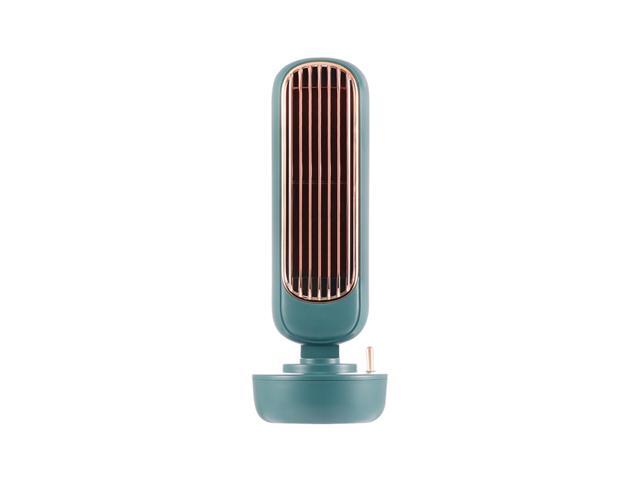 Misting Fan Desktop Cooling Fan with Cooling 220ml Humidifier Quiet 3 Speed Tower Spray Fan for Travel Camping Office Home USB Powered Desk Fan