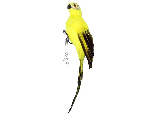 Artificial Parrot Wall Sculpture Decorative Simulation Foam Parrot Home Decoration Crafts Ornament Outdoor Garden Tree - 35cm (138in)