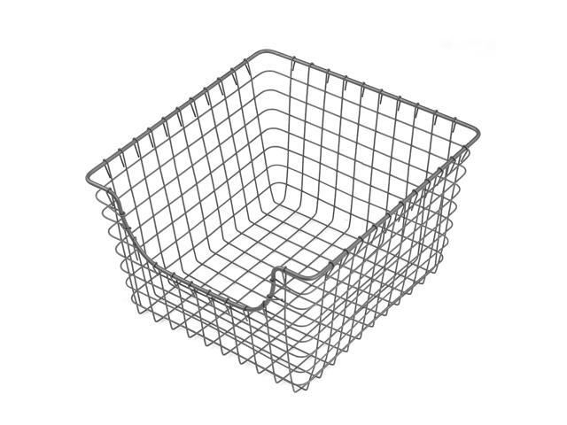 US-003 Metal Wire Pantry Container Food Organizer Storage Basket Bin Storage Organizer Basket Food Container
