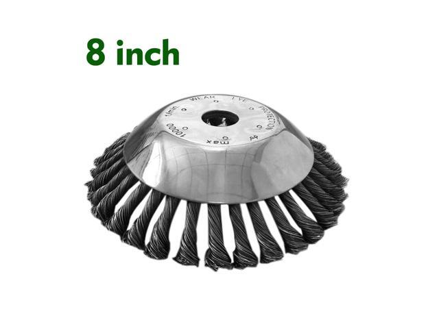 8 inch Grass cutter Trimmer parts General Wear-Resistant Multi-Function steel wire Rust removal Weeding plate Mower Head blade