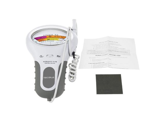PH Tester Meter with Probe Swimming Pool PH CL2 Tester Water Quality Portable Measuring Tool