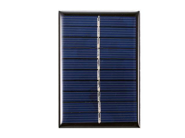 05W 5V Mini Solar Panel Polycrystalline Silicon Small Solar Cell DIY Waterproof Camping Portable Power Solar Panel Compatible for Toys Light Lamp