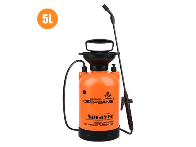 5L Garden Pump Sprayer with Wand Handheld Water Sprayers Plant Water Mister Sprayer Lawn Mister Bottle for Watering Cleaning Fertilizing Pest Control