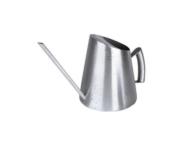 51oz/1500ml Stainless Steel Cone Watering Can Modern Style Indoor Outdoor House Plants Long Spout Spherical potted succulent plant Watering Pot