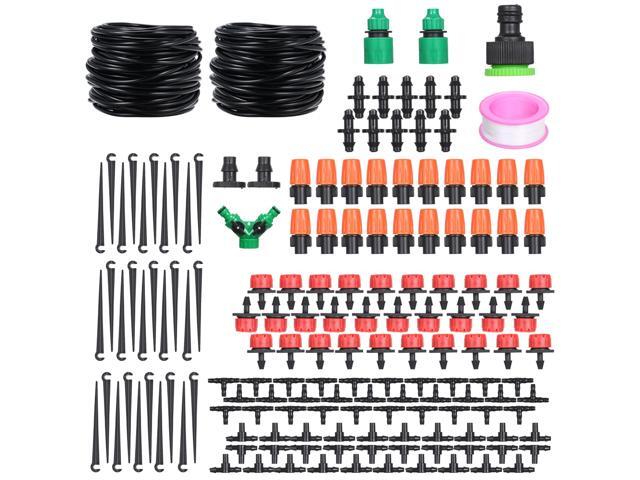 DIY Saving Water Automatic Micro Drip Irrigation System Garden Greenhouse Irrigation Spray Self Watering Kits