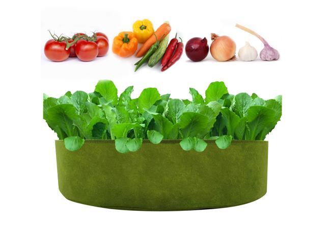 30Gallon Planter Grow Bag Thickened Planter Bag Round Shape Container Nonwoven Fabric Garden Plant Pots for Vegetables Flowers Herbs Fruit Planting