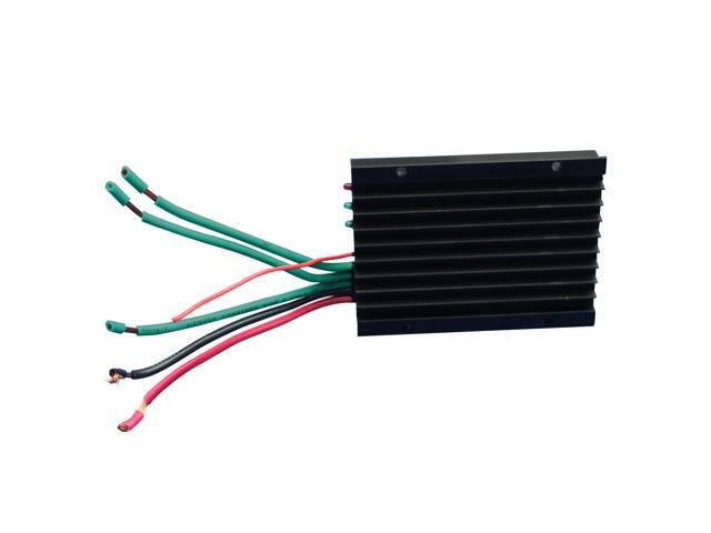 Wind Turbine Generator Controller Mini Wind Charge Controller IP67 Waterproof 12V/24V Automatic Controller Wind Generator Kit for 600W Wind Turbine