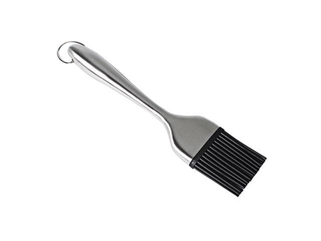 Sauce Basting Brush Barbecue BBQ Grill Pastry Brush Heat Resistant Baking Cooking Silicone Long Brush Stainless Steel Handles