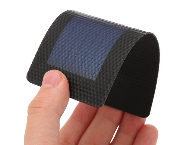 03W/2V DIY Soft Solar Panel Module Bendable Flexible Battery Charger 120*60MM For Solar Lights Displays Toys