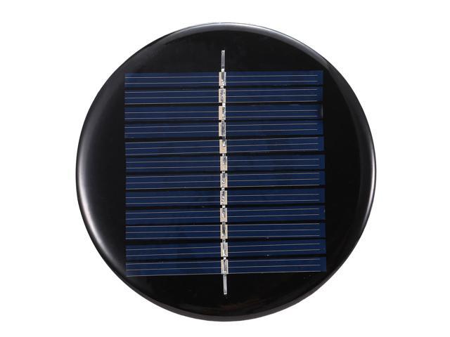 05W 6V Solar Panel Polycrystalline Silicon Solar Cell DIY Waterproof Camping Portable Power Solar Panel Compatible for Toys Light Lamp Fan Garden
