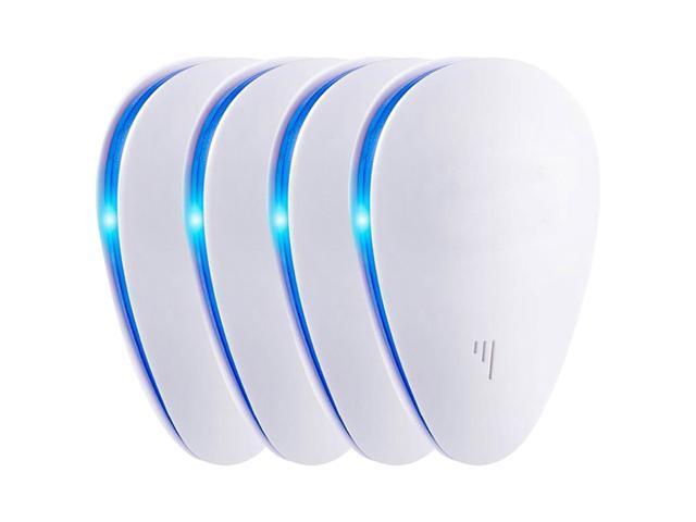 Ultrasonic Pest Repeller Plug Electric Pest Control - Professional Home Repellent - For Fleas Mosquitos Bed Bugs Cockroach Rats Rodents