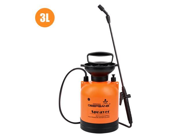3L Garden Pump Sprayer with Wand Handheld Water Sprayers Plant Water Mister Sprayer Lawn Mister Bottle for Watering Cleaning Fertilizing Pest Control