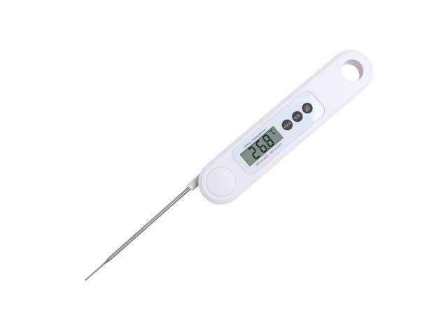 Meat Food Thermometer Digital LCD Backlight Screen 2S Instant Reading Kitchen Cooking Thermometer Probe for Grilling BBQ Baking Liquids