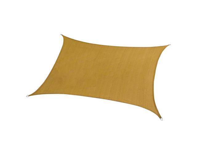 Patio Sun Shade Canopy Awning Top Replacement Sun Shade Cover Waterproof UV Blocker Sunshade Sail for Outdoor Garden Patio Yard Park