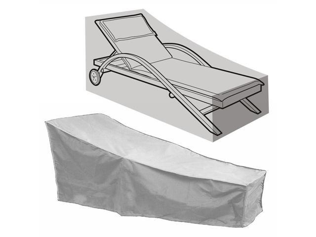 Patio Lounge Chair Cover 420D Chair Top Replacement Sun Shade Cover Waterproof Cover for Outdoor Garden Patio Yard Park Seat Furniture Cover