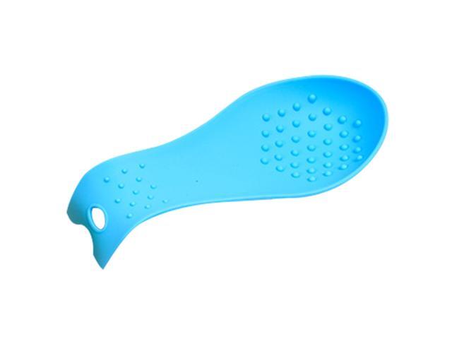 Silicone Spoon Holder Kitchenware Soup Spoon Pad Home Large Spatula Holder Spoon Rest Place Mat Multipurpose Silicone Spoon Put Pad