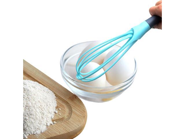 Balloon Whisk Manual Egg Beater Hand Blender Plastics Rotating Push Whisks Cream Mixer Stirrer
