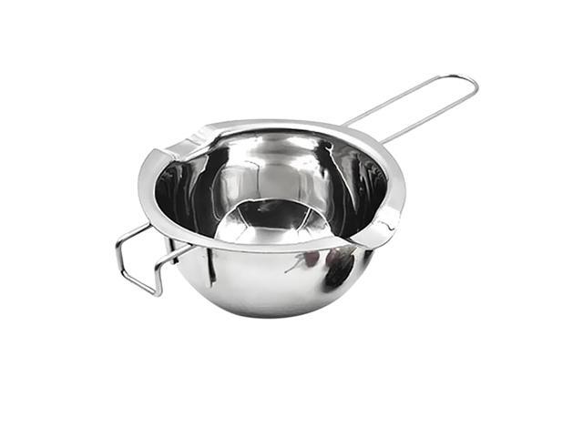 400mL Chocolate Melting Bowl Butter Milk Tool Baking Stainless Steel Chocolate Pot Milk Chocolate Cheese Sugar Saucepan Homemade Cosmetics Pot