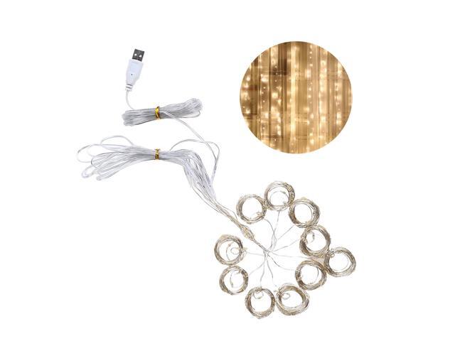 Curtain Light 3*3-M 300 Lamp Beads Constant Brightness Function House Decoration Night Light String