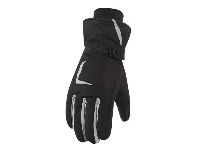 Men Winter Gloves Windproof Waterproof Thermal Ski Gloves Warm Anti-slip Gloves for Outdoor Travel Sport Running Cycling Biking Driving Hiking