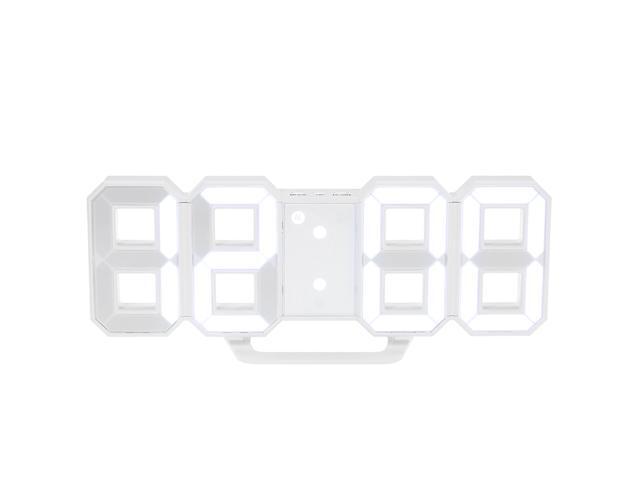 Multifunctional Large LED Digital Wall Clock 12H/24H Time Display With Alarm and Snooze Function Adjustable Luminance