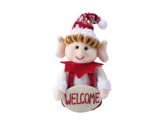 Christmas Tree Hanging Decoration Door Wall Welcome Ornament Thanksgiving Day Housewarming Decoration Winter Ornament Merry Christmas Happy