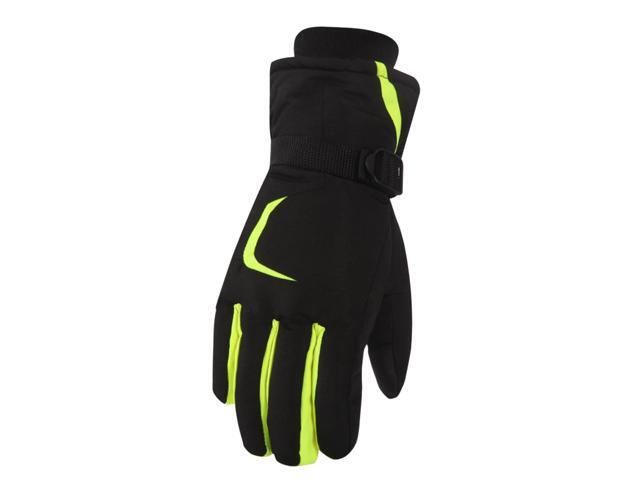 Men Winter Gloves Windproof Waterproof Thermal Ski Gloves Warm Anti-slip Gloves for Outdoor Travel Sport Running Cycling Biking Driving Hiking