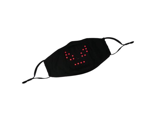 New Style Fashion Lighting Face Shield Breathable Skin-Friendly USB Chargeable Lighting Face Cover