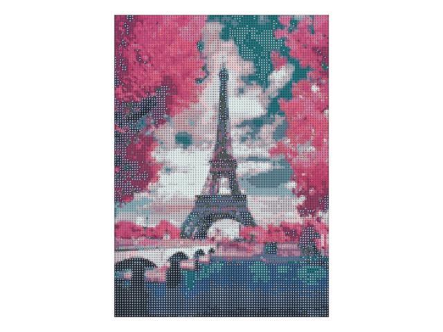 12*16 Inch/30 * 40cm DIY 5D Diamond Painting Kit DIY Full Drill Diamond Painting Colorful Pattern Resin Rhinestone Mosaic Embroidery Cross Stitch