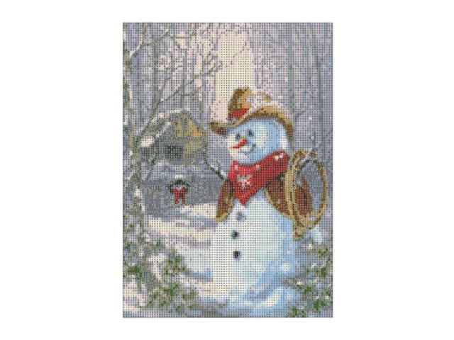 12*16 Inch Christmas DIY 5D Diamond Painting Kit Full Drill Diamond Painting Santa Snowman Pattern Resin Rhinestone Mosaic Embroidery Cross Stitch