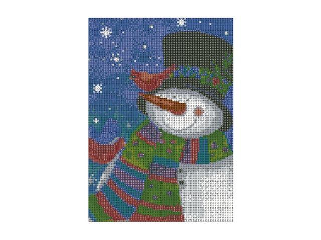 12*16 Inch Christmas DIY 5D Diamond Painting Kit Full Drill Diamond Painting Santa Snowman Pattern Resin Rhinestone Mosaic Embroidery Cross Stitch