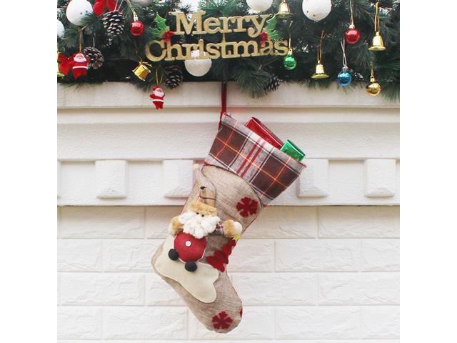 Christmas New Style Creative Christmas Socks Gift Bag Christmas Tree Pendant Christmas Decoration For Christmas Party Decorating