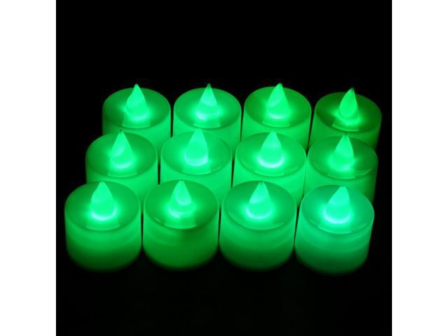 6/12Pcs Electric Led Candle Lamp Flameless Tealight Candles for Home Party Birthday Wedding Festival Decoration