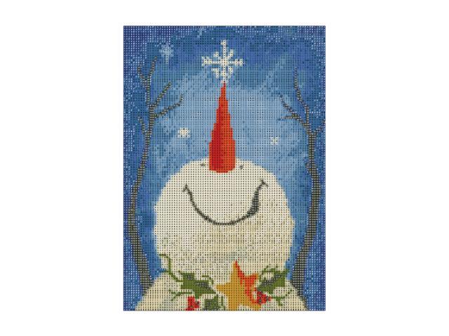 12*16 Inch Christmas DIY 5D Diamond Painting Kit Full Drill Diamond Painting Santa Snowman Pattern Resin Rhinestone Mosaic Embroidery Cross Stitch