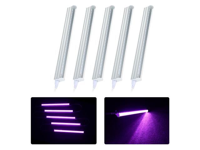 5-Pack LED Grow Light Strips 5W T5 Tube LED for Plants High Output Integrated Fixture Extendable 24 Inches Grow Lights for Greenhouse Plant Grow