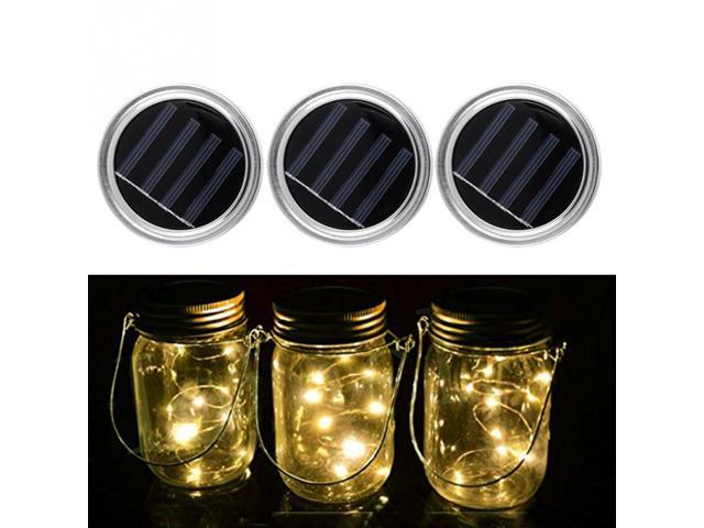 3PCS Solar Powered Monocrystalline Silicon 985CM 10 LEDs Starry Fairy Light Creative Copper Wire String Lamp Bottle Stopper Home Bar Party Wedding