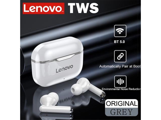 Lenovo LP1 TWS Earbuds Bluetooth 50 True Wireless Headphones Touch Control Sport Headset IPX4 Sweatproof In-ear Earphones with Mic 300mAh Charging