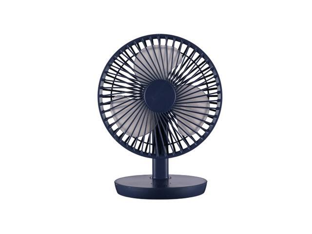 3 Speeds Mini USB Charging Desk Fan 90° Adjustable Angle Portable Cooling for Home Office Working Study