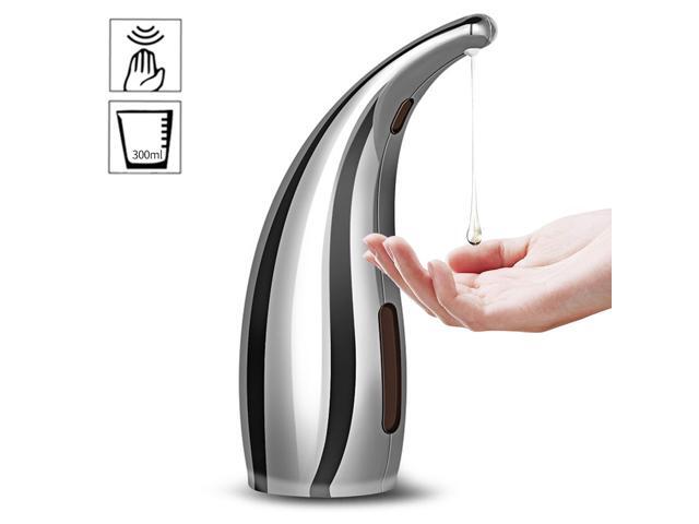 300mL Automatic Soap Dispenser Infrared Hand-free Touchless Soap Dispenser Dish Liquid Lotion Gel Shampoo Chamber Auto Hand Soap Dispenser for