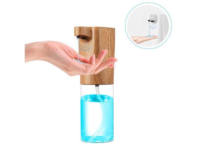 Soap Dispenser 300ml Automatic Liquid Hand Soap Contactless Hand Free Induction Soap Dispenser for Bathroom Kitchen Toilet Office Hotel