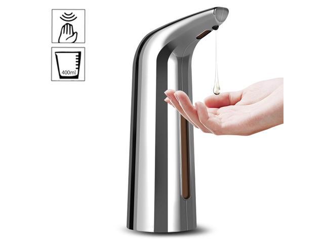 400mL Automatic Soap Dispenser Infrared Hand-free Touchless Soap Dispenser Dish Liquid Lotion Gel Shampoo Chamber Auto Hand Soap Dispenser for