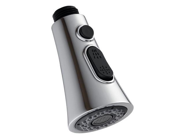 Faucet Spayer Head Sink 3 Functions Spray Head G1/2 Pull Out Spray Head Nozzle for Kitchen Faucet Pull Down Faucet Replacement Spray Head Kitchen