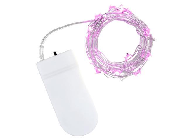 LEDs String Light Copper Wire Christmas Fairy Lights Battery Operated for Indoor Outdoor Holiday Xmas Garden Party Gift Decorations 1M 10 Lights