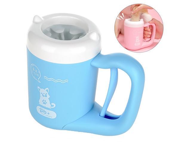 Automatic Paw Cleaner Cup Dog Paw Washer Brush Silicone Dog Feet Cleaner Muddy Paw Cleaner Portable Dog Foot Washer for Dogs Cats