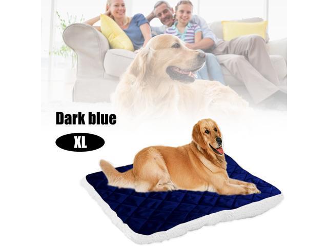 Plush Pet Mat Soft Comfortable Warm Dog Bed Kennel Puppy Cushion Blanket Pet Supplies