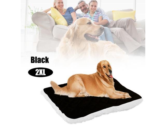 Plush Pet Mat Soft Comfortable Warm Dog Bed Kennel Puppy Cushion Blanket Pet Supplies