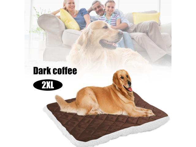 Plush Pet Mat Soft Comfortable Warm Dog Bed Kennel Puppy Cushion Blanket Pet Supplies
