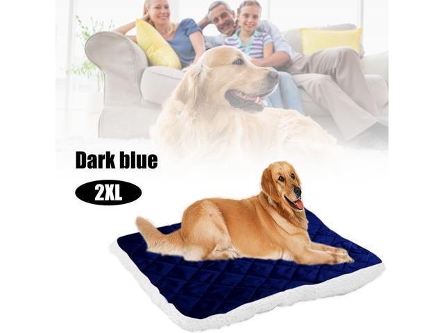 Plush Pet Mat Soft Comfortable Warm Dog Bed Kennel Puppy Cushion Blanket Pet Supplies