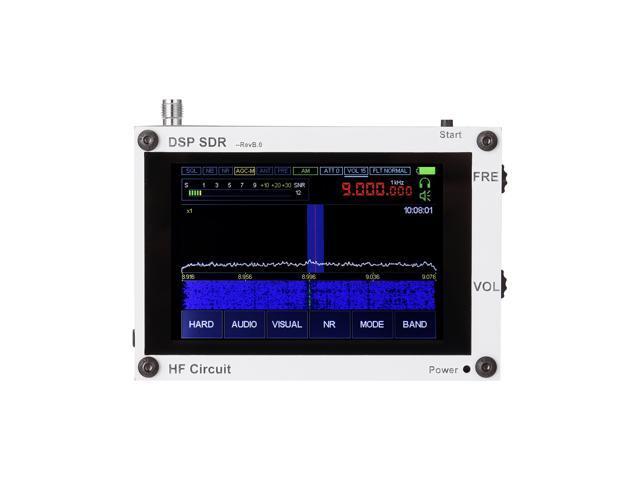 50KHz-200MHz 35 Inch Touchable IPS Display Screen Zoom Display AM SSB NFM WFM Ana-log Modulation RF DSP SDR HAM Wireless Receiver Backlight
